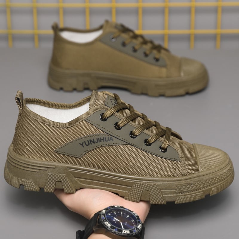 Muške jesenske radne tenisice, lagane i prozračne, s niskim gornjim dijelom, protuklizna potplata, injekcijom oblikovana potplata