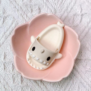 DIY kopča za cipele s ajkulom u obliku crtića, mini verzija, za svakodnevnu obuću