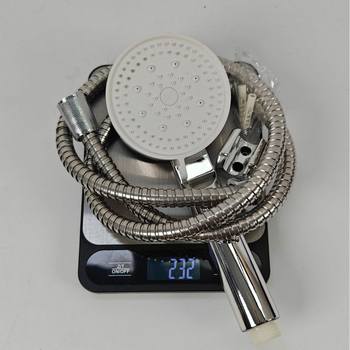 Set ručnog tuširanja s filtriranim tušem, ABS kućište, model XS06215, zidno postavljanje, nominalni tlak 1–10 bar, radna temperatura 0–80 °C
