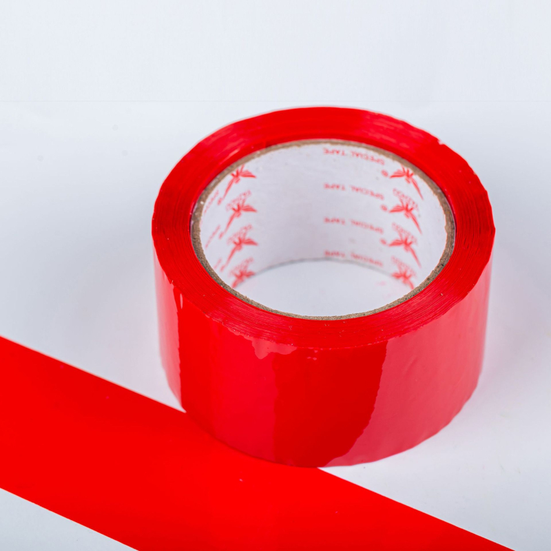 Paketna traka s BOPP filmom, 50 μm, ljepilo na bazi vode, otpornost na vlagu, otpornost na uobičajene temperature