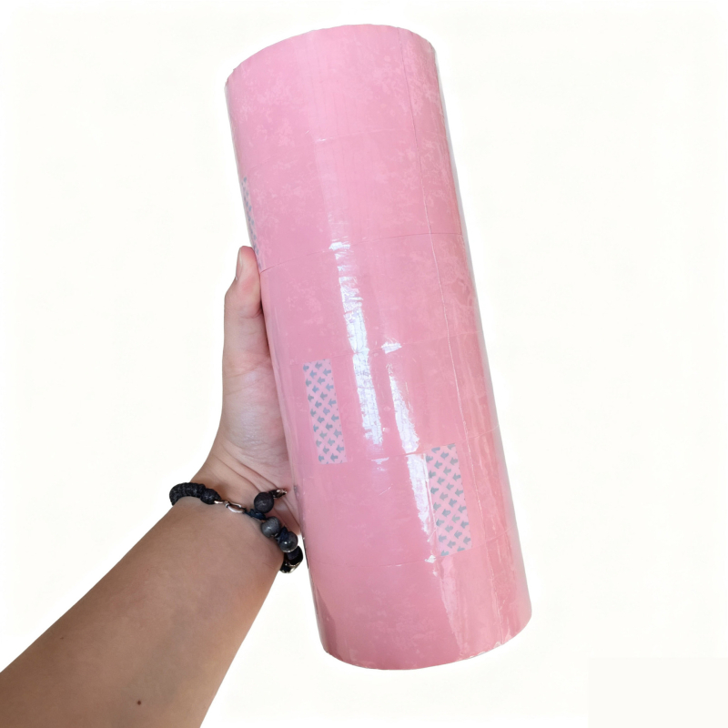 Paketna traka s BOPP filmom, 50 μm, ljepilo na bazi vode, otpornost na vlagu, otpornost na uobičajene temperature