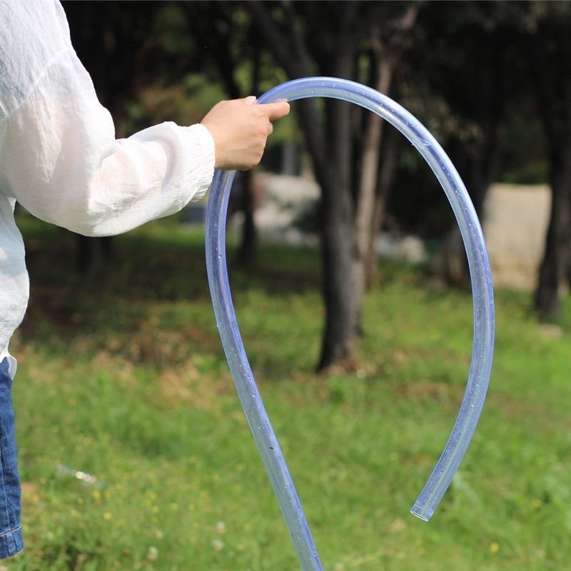 Furtun PVC îngroșat pentru udarea grădinii și spălarea mașinilor, transparent, rezistent la frig și la UV, pentru uz casnic