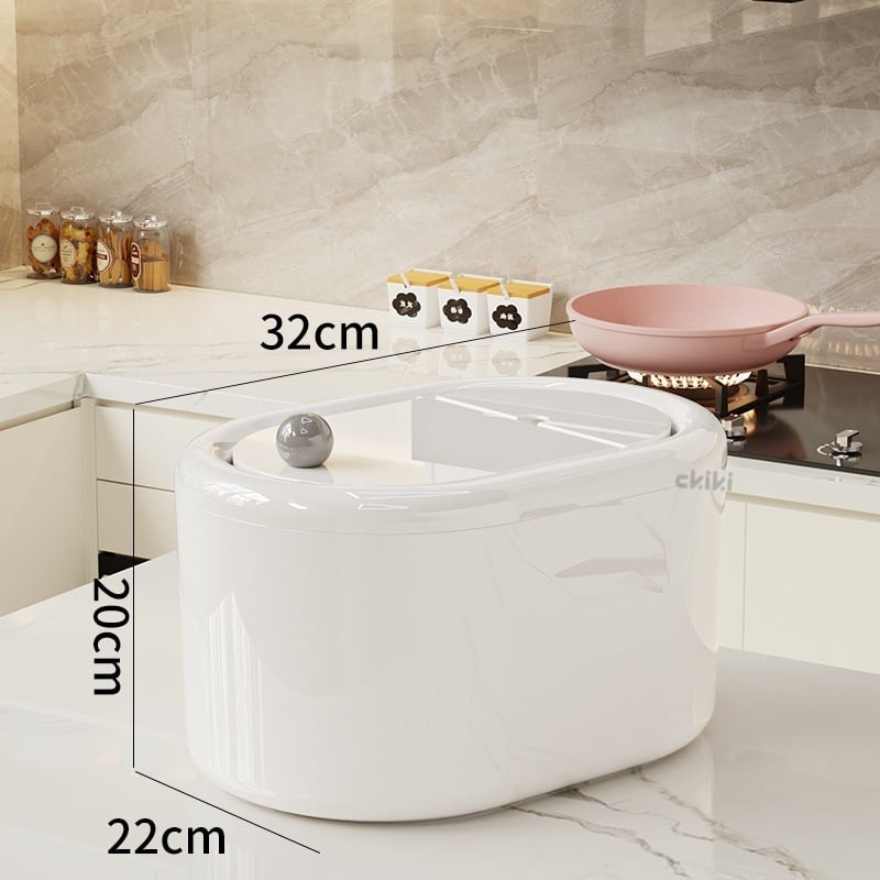 Container de depozitare a hranei pentru câini și pisici — sigilat, rezistent la umezeală, respinge insectele • Material: plastic • Brand: Sha aijie • Posibilitate imprimare logo