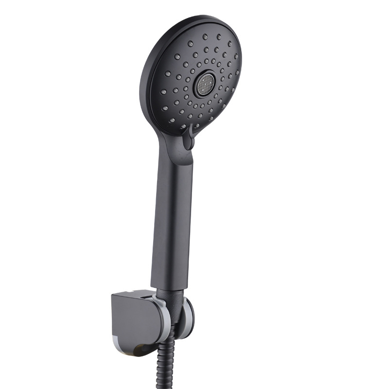 Furtun de duș din oțel inoxidabil, cuplă dublă, înaltă presiune, PVC și cupru, conectori din alamă, 0.8 MPa, 80°C