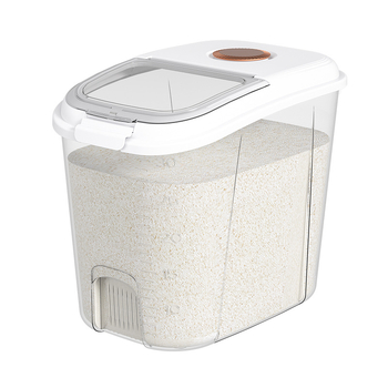 Recipient pentru depozitare orez, capac etanș, rezistent la umezeală și dăunători – plastic PP