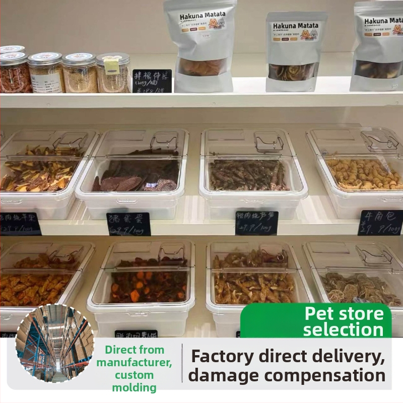 Ecobox Plastový Kontajner na Skladovanie Krmiva pre Mačky a Psy – Uzatvárateľný, Proti Vlhkosti a Proti Škodcom, Možnosť Prispôsobenia