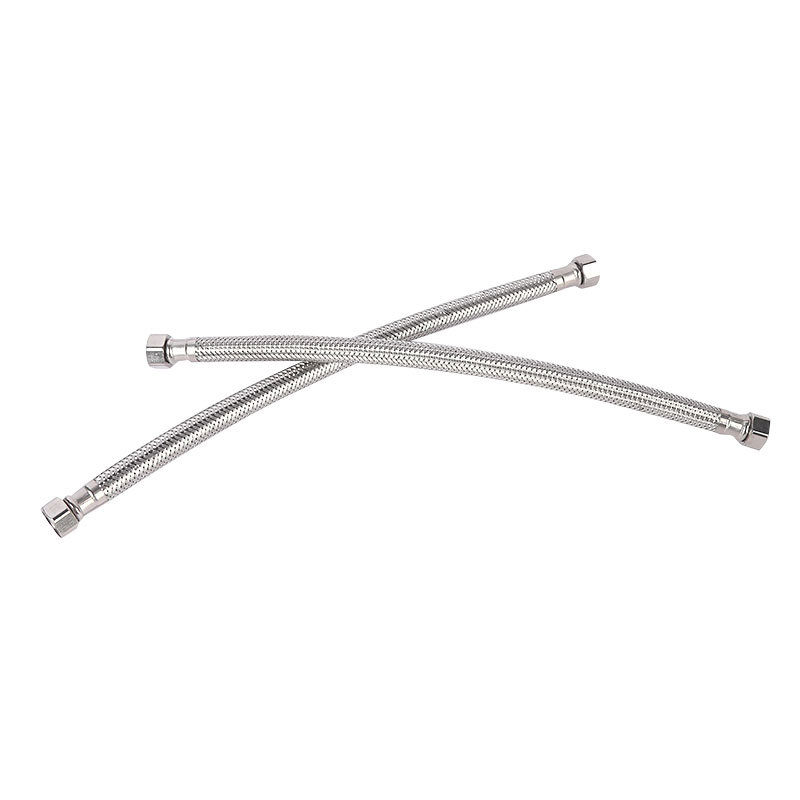 Tubă de intrare apă din oțel inoxidabil 304, împletită, cu capete duble, rezistentă la explozii, pentru boiler, 90°C, presiune nominală 10