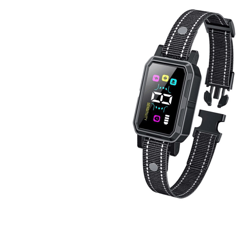 Guler anti-latrat pentru câini, din cauciuc, utilizare generală, marcă Powerful Merchant