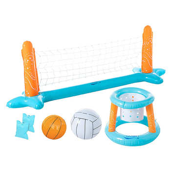 Suport de baschet gonflabil din PVC — 2 kg, Brand Enjoy, exterior pentru baschet și alte jocuri cu mingi