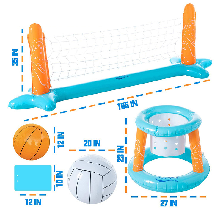 Suport de baschet gonflabil din PVC — 2 kg, Brand Enjoy, exterior pentru baschet și alte jocuri cu mingi