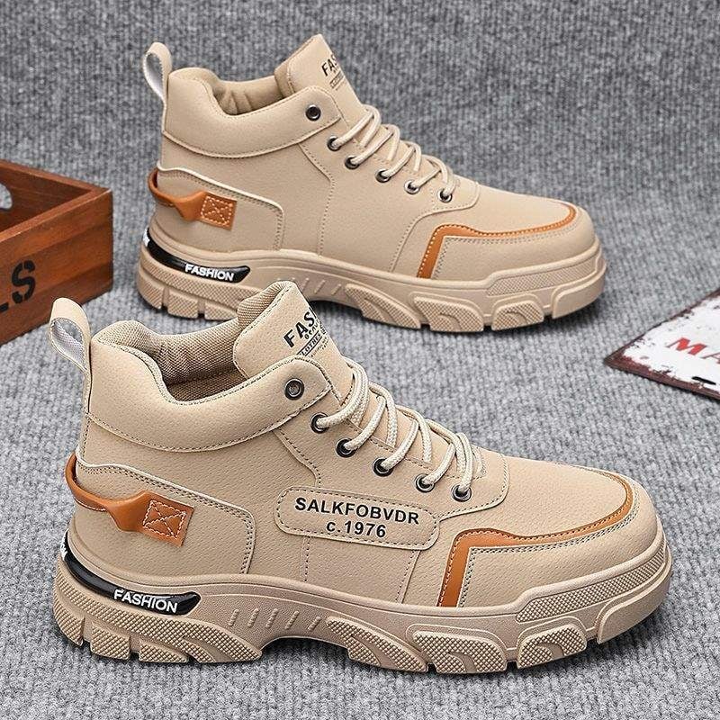 Muške zimske visoke čizme Martina, podstavljene fleeceom, vodootporne, protuklizne, tople, PU gornji dio, EVA ulošak