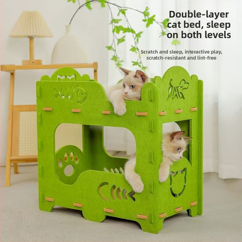 Lingtu filcből készült macska odú; Márka: Lingtu Felt; Anyag: filc; Eredet: Hebei; Alkalmas: macskáknak