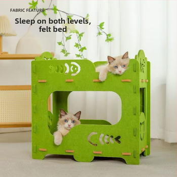 Lingtu filcből készült macska odú; Márka: Lingtu Felt; Anyag: filc; Eredet: Hebei; Alkalmas: macskáknak