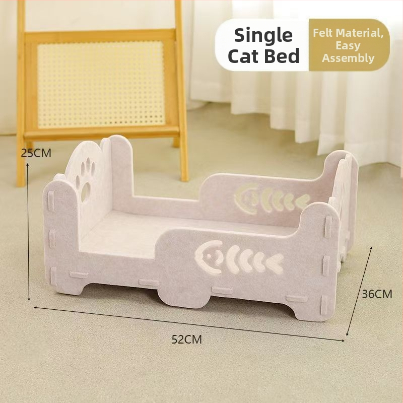 Lingtu filcből készült macska odú; Márka: Lingtu Felt; Anyag: filc; Eredet: Hebei; Alkalmas: macskáknak