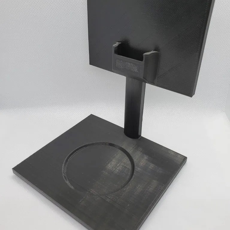 3D-εκτυπωμένος δίσκος-δοχείο για στυλό με μπασκετικό στεφάνι, για επιφάνεια εργασίας — PLA, στρογγυλό σχήμα, Διαθέσιμη προσαρμογή, Εκτύπωση λογότυπου