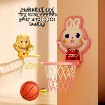 Vješeni koš za košarku s inteligentnim senzorom i tajmerom, plastična konstrukcija, za djecu, unutarnja upotreba