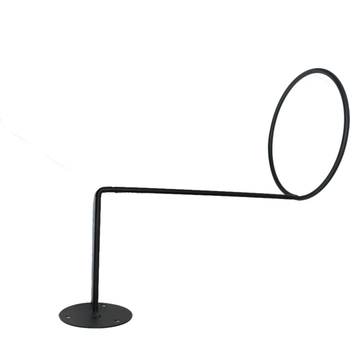 Zidni kovinski stalak za kape i kacige, dizajn s tri otvora, višefunkcijski skladišni okvir, jednodijelni, pogodan za stolno, spavaću i dnevnu sobu