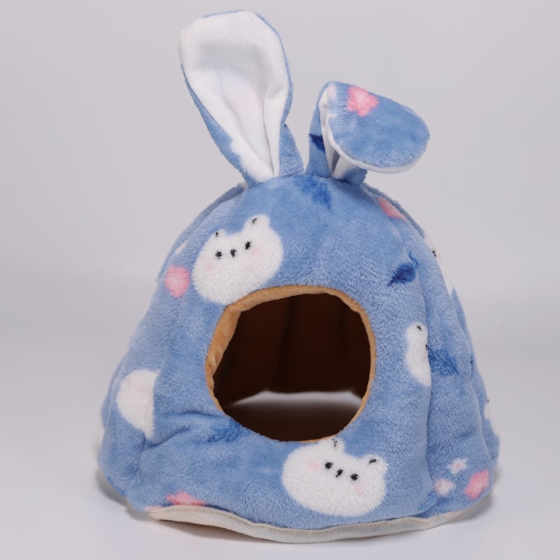 Gnijezdo za mala kućna ljubimca – od flanel materijala, polar fleece i PP pamuka; otvoreni donji dio; pogodna za činčile