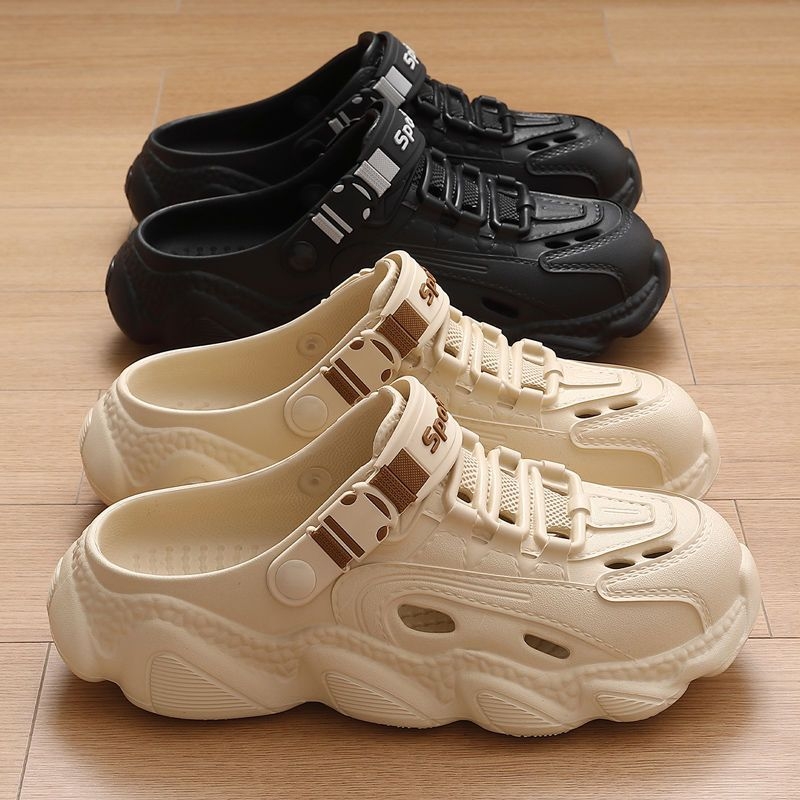 Muške EVA sandale, slip-on, prozračne, anti-slip, zatvoren prst, EVA potplat