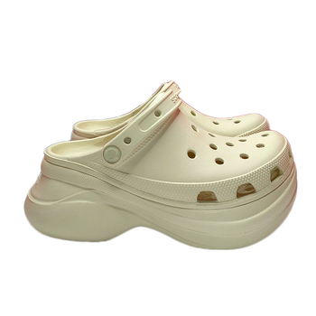 Croos Little Whale papuci de plajă pentru femei cu talpă EVA, grosime 3 cm+, anti-alunecare, amortizare și susținere a piciorului, respirabile pentru exterior