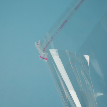 OPP διαφανής αυτοσφραγιζόμενη σακούλα συσκευασίας, παχύτερο πλαστικό, μήκος σφράγισης 0,8 εκ, κατάλληλη για κοσμήματα, ρούχα και τρόφιμα