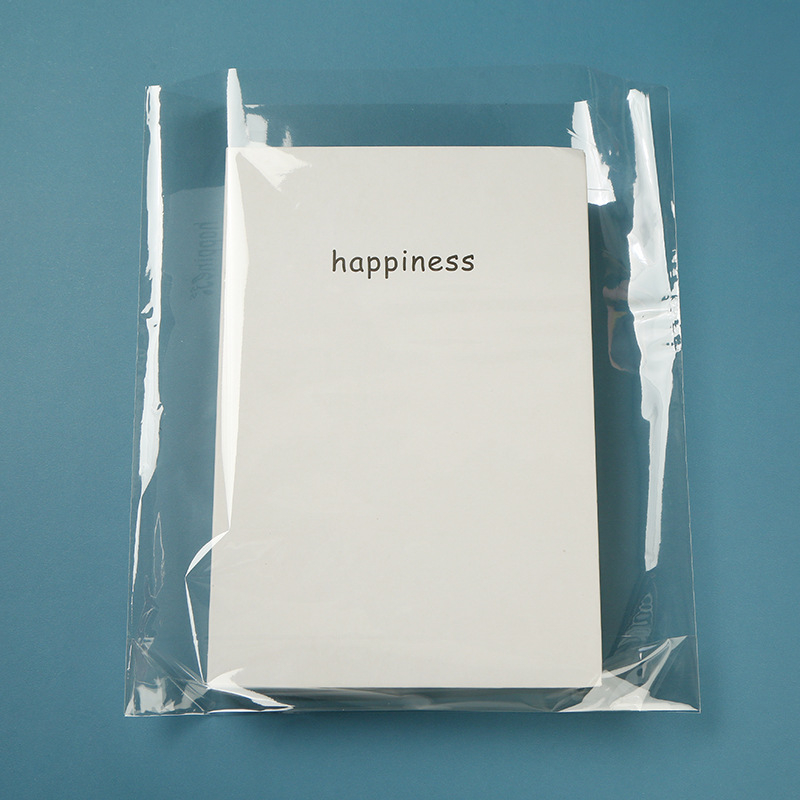 OPP διαφανής αυτοσφραγιζόμενη σακούλα συσκευασίας, παχύτερο πλαστικό, μήκος σφράγισης 0,8 εκ, κατάλληλη για κοσμήματα, ρούχα και τρόφιμα