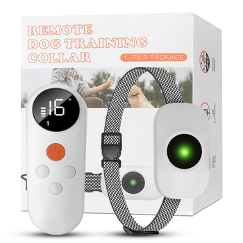 Kutyák kiképzésére szolgáló anti-bark eszköz, ABS anyag, nyakörv, 90 darabos csomagolás, engedélyezett magánmárkák