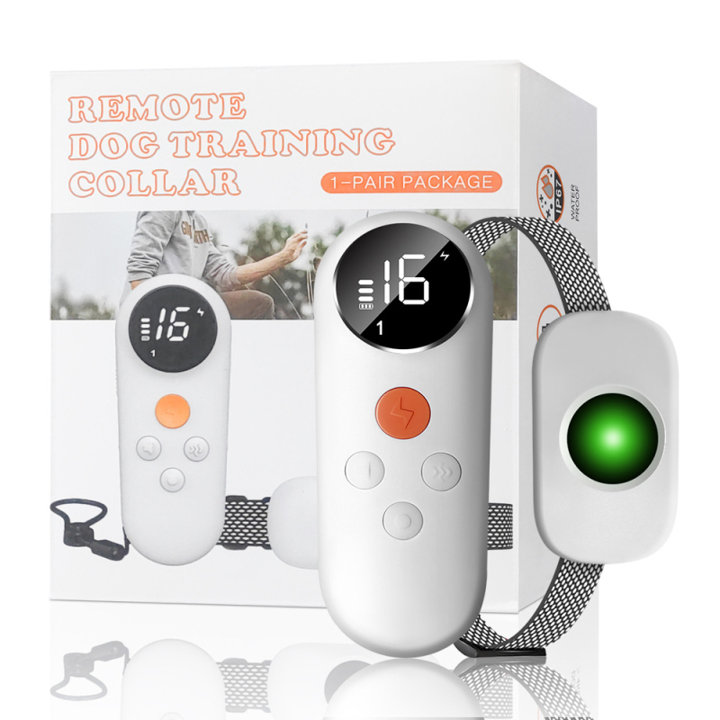 Kutyák kiképzésére szolgáló anti-bark eszköz, ABS anyag, nyakörv, 90 darabos csomagolás, engedélyezett magánmárkák