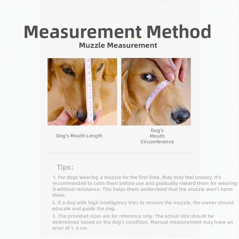 Nastaviteľný psí náhubok s proti hryzaniu, proti jedeniu a proti šteknutiu; priedušný a umožňuje pitie vody pre veľké psy