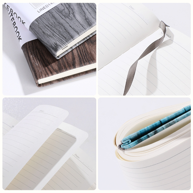 Yulin bilježnica s PU koricama, vezanje koncem ljepilo, Daolin papir 80gsm, 100–200 stranica