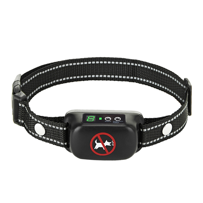 Pametna obučna ogrlica za pse s automatskom kontrolom laje, vibracija i električni šok, ABS