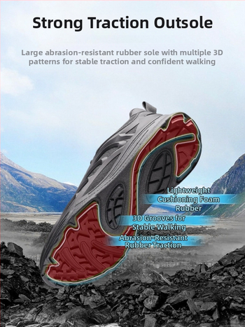 Unisex outdoorové tréningové topánky - vrch z pravej kože + sieťovina, EVA stredná podrážka, EVA vonkajšia podrážka, protišmykové, nízky profil, predné šnurovanie
