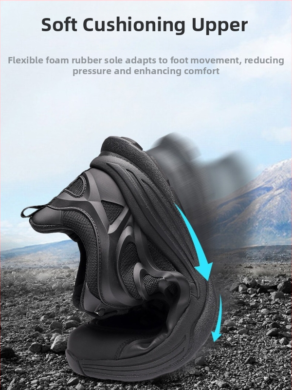 Unisex outdoorové tréningové topánky - vrch z pravej kože + sieťovina, EVA stredná podrážka, EVA vonkajšia podrážka, protišmykové, nízky profil, predné šnurovanie