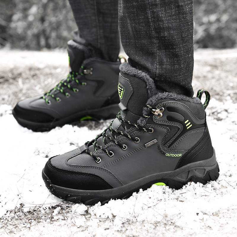 Pantofi de drumeție pentru bărbați, exterior: respirabili, impermeabili, anti-derapare, ușori, rezistenți la uzură