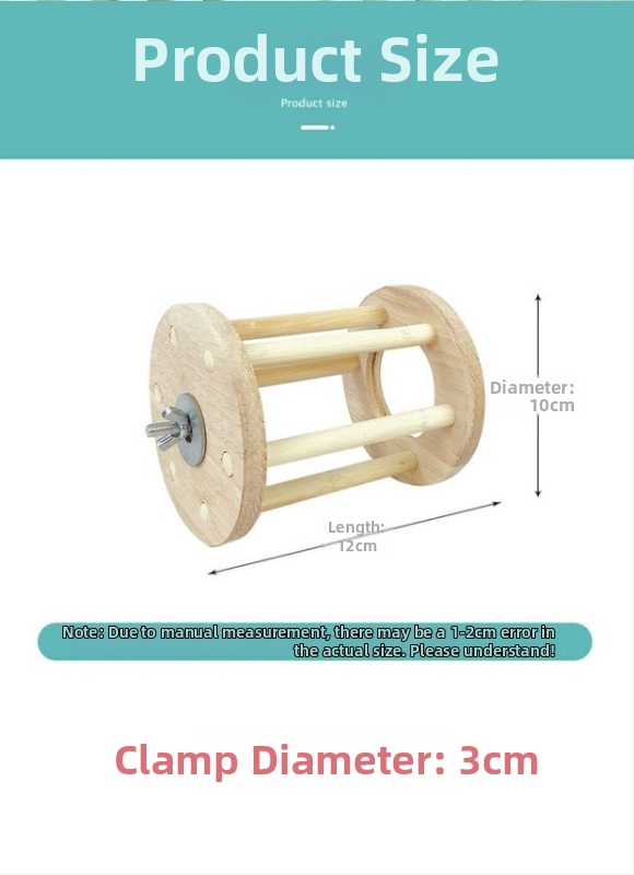 Fából készült kisállatház két az egyben fűtartóval és etetőtál, beépített rögzített fűrács — Carrot Valley, Eredet Anhui