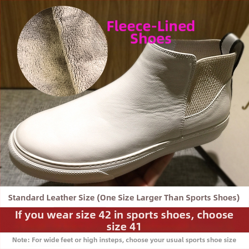 Muške Chelsea čizme od prave kože, bez vezivanja, okrugli vrh, gumena potplata, srednja visina pete 3–5 cm