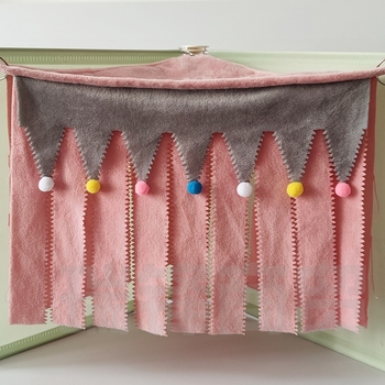 Flanel anyagú hörcsög-hammock háromoldalú sarok sátorral