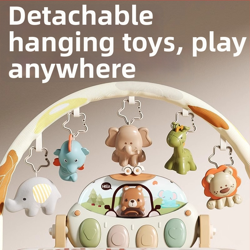 Dječji pianino-gimnastika s pedalama – plastična igračka za dob 0–3 godine, 11 funkcija