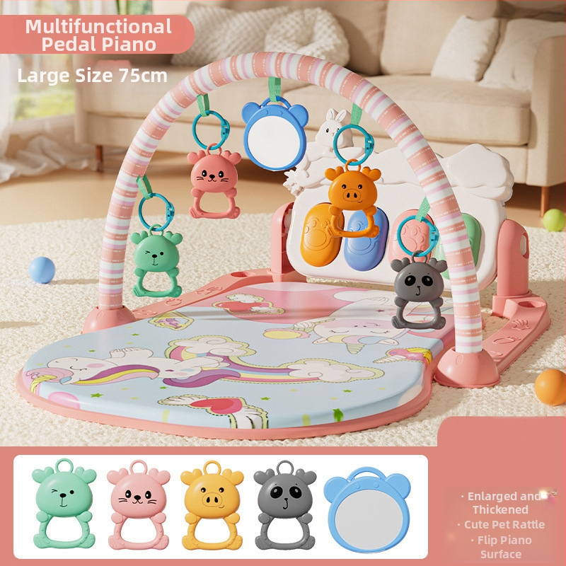 Dječji pianino-gimnastika s pedalama – plastična igračka za dob 0–3 godine, 11 funkcija