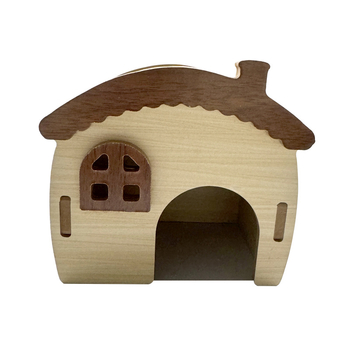Drveno gnijezdo za hamster – drvena vila Charming Fox za hamster, sve sezone