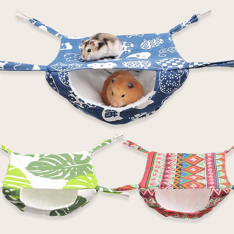 Hamsterov viseći hamak od lana, topao za jesen i zimu, brenda Yomi laifu, Zhejiang