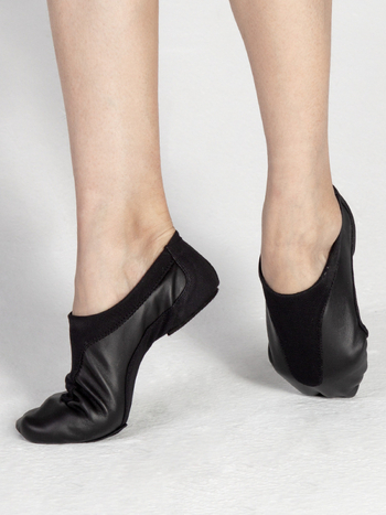 Pantofi de dans din piele naturală, talpă EVA, pentru adulți, unisex, respirabili și ușori.