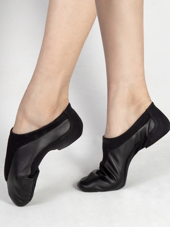 Pantofi de dans din piele naturală, talpă EVA, pentru adulți, unisex, respirabili și ușori.