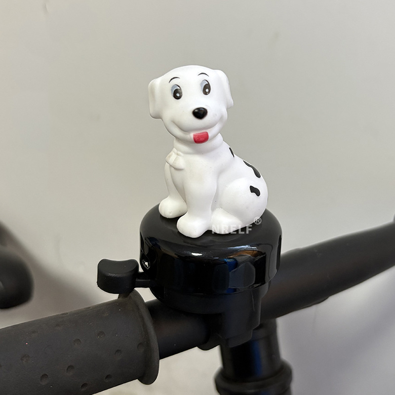 Железен звънец за детски балансиращи велосипеди и детски колички, мощен клаксон, симпатичен карикатурен дизайн, без персонализация