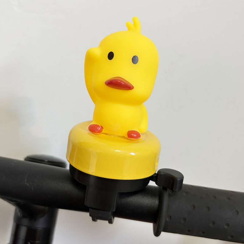 Железен звънец за детски балансиращи велосипеди и детски колички, мощен клаксон, симпатичен карикатурен дизайн, без персонализация
