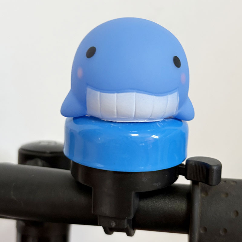 Железен звънец за детски балансиращи велосипеди и детски колички, мощен клаксон, симпатичен карикатурен дизайн, без персонализация