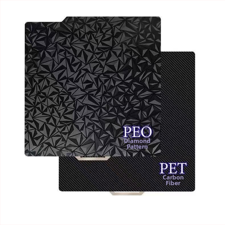 Rugós acél PEI lemez 3D nyomtató melegágyhoz, kompatibilis az A1/P1S/X1C modellekkel