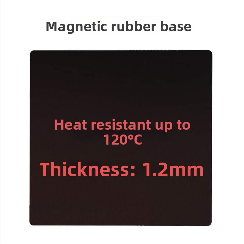 Rugós acél PEI lemez 3D nyomtató melegágyhoz, kompatibilis az A1/P1S/X1C modellekkel