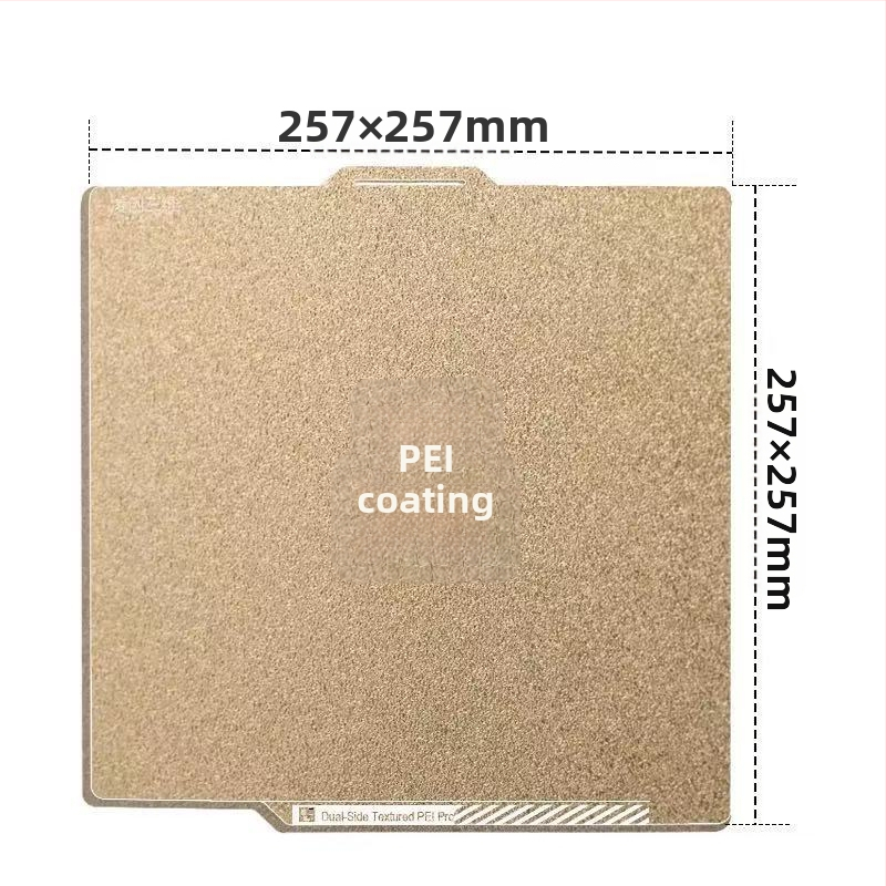 Rugós acél PEI lemez 3D nyomtató melegágyhoz, kompatibilis az A1/P1S/X1C modellekkel