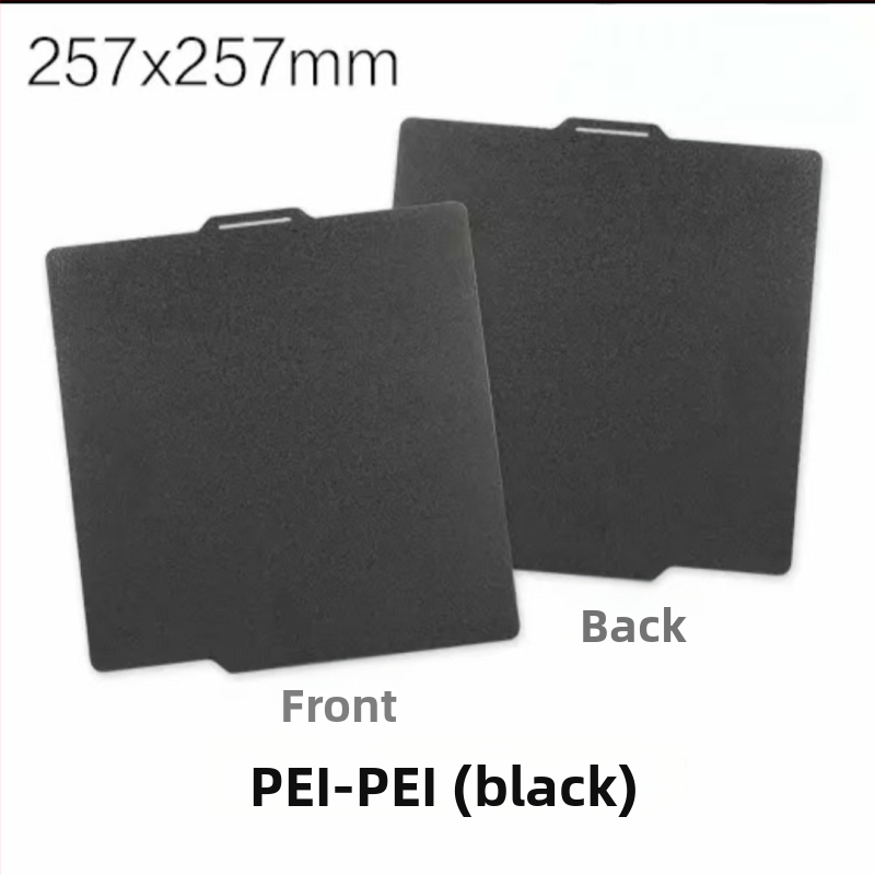 Rugós acél PEI lemez 3D nyomtató melegágyhoz, kompatibilis az A1/P1S/X1C modellekkel